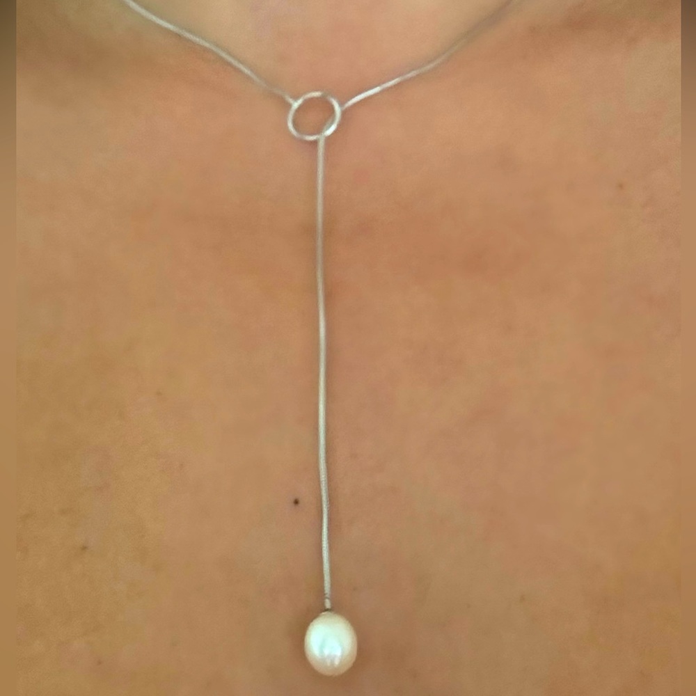 Pearl Dropdown Necklace